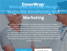 Tablet Screenshot of coverwrap.com